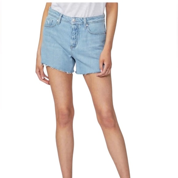 NWT PAIGE Noella Relaxed Cut Off Shorts - Picture 1 of 13